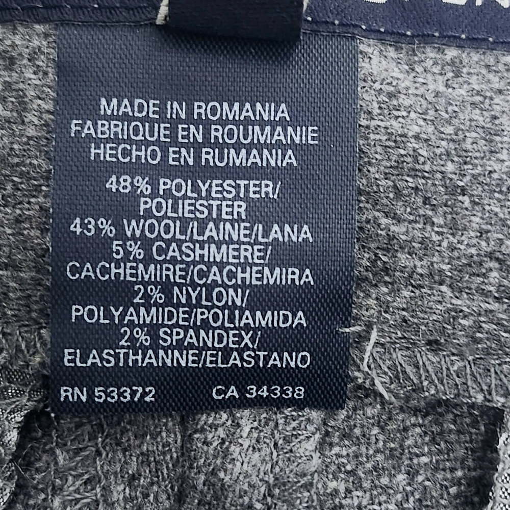 French Connection sz 2 Wide legs Wool Pants NWT - Picture 8 of 12